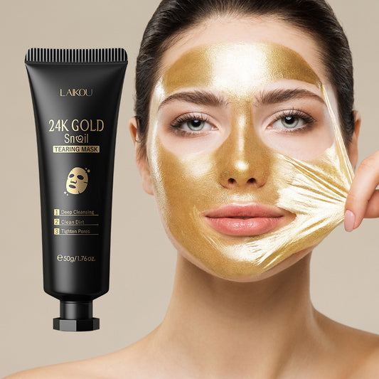 Hydrating Gold Foil Snail Mask - Monaali