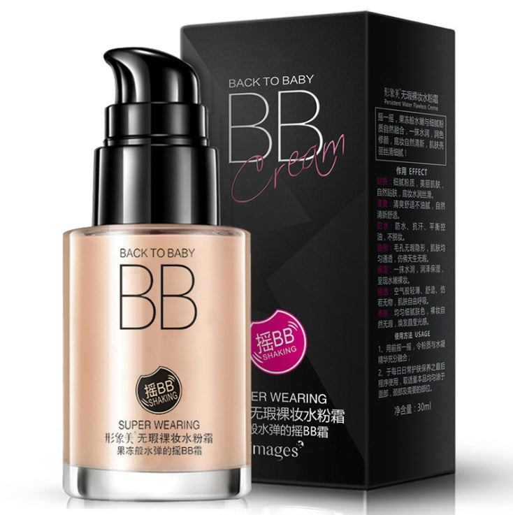 Hydrating Nude BB Cream: Clear, Sleek, Moisturizing Concealer - Monaali