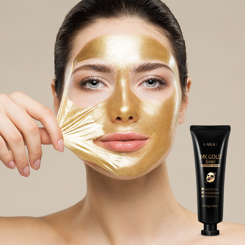 Hydrating Gold Foil Snail Mask - Monaali