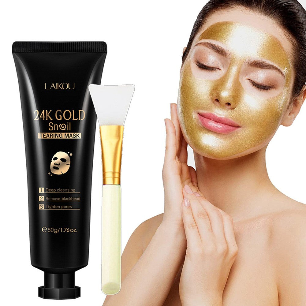 Hydrating Gold Foil Snail Mask - Monaali