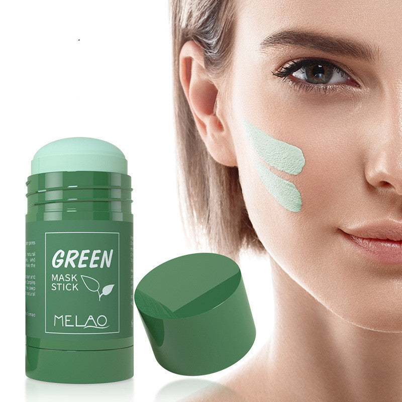 Green Tea Solid Clay Mask Stick Mild - Monaali